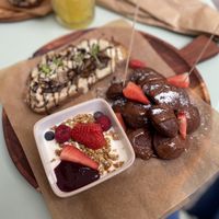 Veganer Brunch  at Hygge in Lisbon