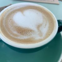 Moca with coconut milk at Hygge in Lisbon