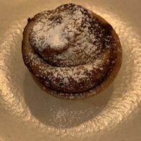 Cinnamon roll #Veganuary at Hygge in Lisbon