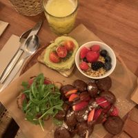 Vegan brunch! Lovelyy  at Hygge in Lisbon