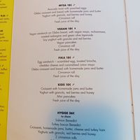 Menü at Hygge in Lisbon