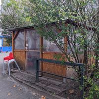 Some extra seating at Mabuhay. at Mabuhay  in Berlin