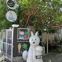 Entrance at Veggie Tales x Wagging Tales Cafe in Hua Hin