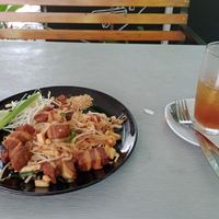 Garden setting at Veggie Tales x Wagging Tales Cafe in Hua Hin