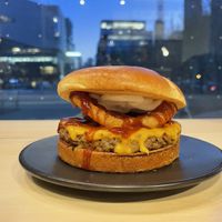 6IX Burger  at Mavericks Burger Co in Toronto