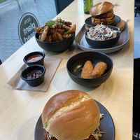 The chicken strips come with more than 2 but we ate some before the picture 👀  at Mavericks Burger Co in Toronto