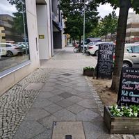 Outside of HIMMEL 8 at HIMMEL 8 in Berlin