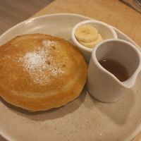 Kids' vegan pancakes (on request) at Laughing Dog in Worthing
