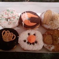 Vegan donuts 🍩  #Veganuary at Big Fat Donut Co in Gateshead