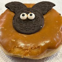 The Bat - salted caramel Halloween special   at Big Fat Donut Co in Gateshead
