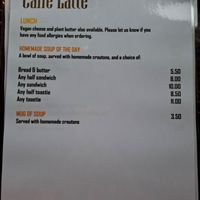  at Caffe Latte in Chorley