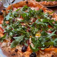 The vegan pizza at Oak Fire Pizza in Cork