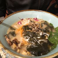 Miso. Ramen, carrot and tempeh bowl   at AhimSa Vega-Yoga in Belgrade