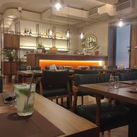 Interior, room in the back at AhimSa Vega-Yoga in Belgrade