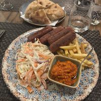 Čevapi  at AhimSa Vega-Yoga in Belgrade