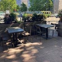 Terrace at Honest Greens - Velázquez in Madrid