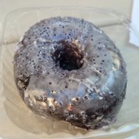Ube Donut at Everglazed Donuts & Cold Brew in Lake Buena Vista