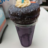 Purple Topper at Everglazed Donuts & Cold Brew in Lake Buena Vista