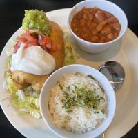 Chimichanga   at the hive vegan eatery in Houston