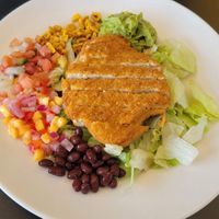 Baja Salad at the hive vegan eatery in Houston