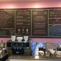 Clearly marked vegan options at The Parlour in Durham