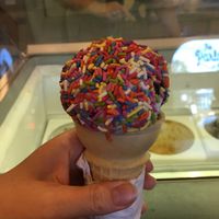 Vegan sprinkles! at The Parlour in Durham