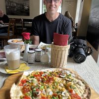 Vegan Flambé 🤤  at Ile de France in Klagenfurt