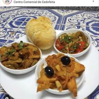 Love that they use a lot of mushrooms! at Lupin Snack Bar in Porto