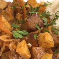 Rojões vegan #Veganuary at Lupin Snack Bar in Porto