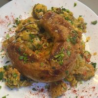 Traditional Portuguese cuisine - vegan 🫶✨  at Lupin Snack Bar in Porto