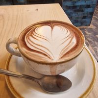 Hot chocolate at Fika+ in Chester