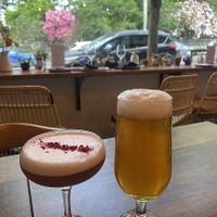 French Martini and T-Bone Pale ale at Monsoon in Launceston