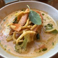 Penang curry  at Monsoon in Launceston