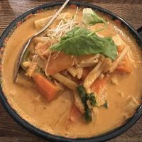 Vegan Paneng Curry with Tofu   at Monsoon in Launceston