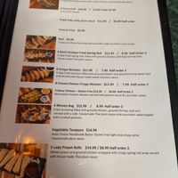  at Asian Fusion Thai and Laos Cuisine in Fort Bragg