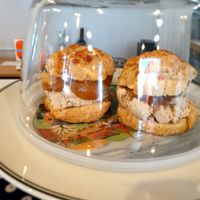 scone sammies at Wholesome 홀썸 in Seoul