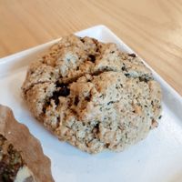 Earl grey chocolate scone at Wholesome 홀썸 in Seoul