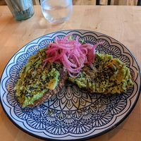 Avocado toast at The Magic Sunflower in Dronfield