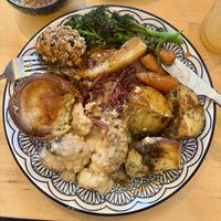 Sunday roast  at The Magic Sunflower in Dronfield