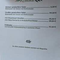 Vorspeisen at  EssEnz in Muehlacker