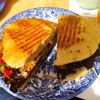 Breakfast sandwiches at Café Rotkehlchen - Merowingerstraße in Cologne
