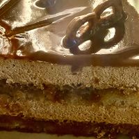 Salz Karamell Kuchen  at Café Rotkehlchen - Merowingerstraße in Cologne