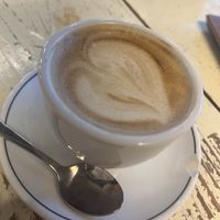 Cappuccino  at Café Rotkehlchen - Merowingerstraße in Cologne