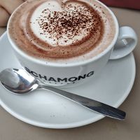 Hot chocolate at Café Rotkehlchen - Merowingerstraße in Cologne