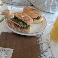 Panini Ziegenkeese at Café Rotkehlchen - Merowingerstraße in Cologne
