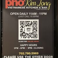   at Pho Kim Long in Las Vegas