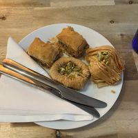 Vegan baklava  at Liban Coast in St Leonards