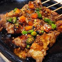 Satay at Dharma Kitchen in Jakarta