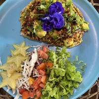 Avocado toast  at Nora's Cafe in Phu Quoc