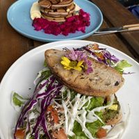 Pancakes / Avocado Toast #Veganuary at Nora's Cafe in Phu Quoc